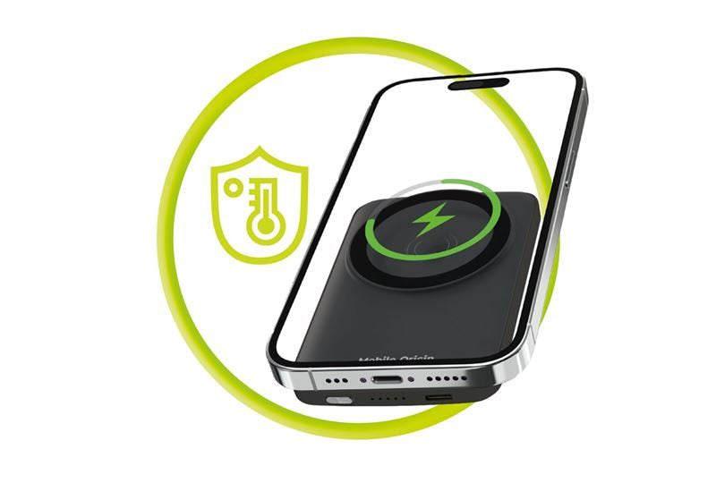 Mobile Origin Wireless Magnetic PowerBank 5000mAh PB10