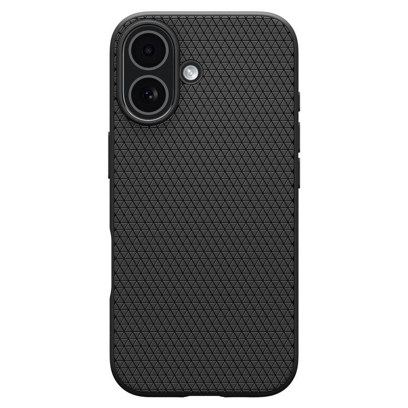 Spigen Liquid Air, matte black - iPhone 17