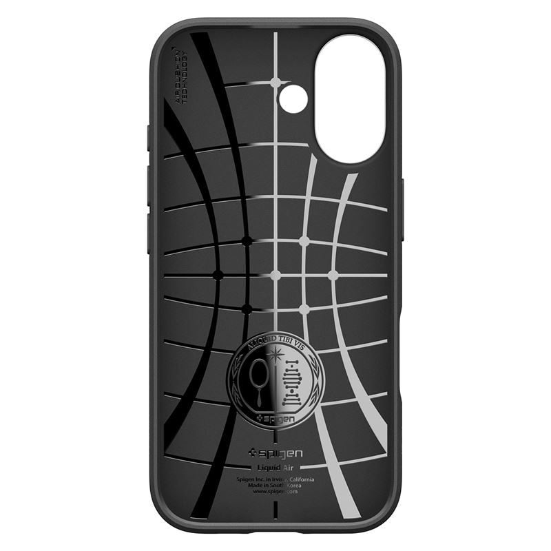 Spigen Liquid Air, matte black - iPhone 17