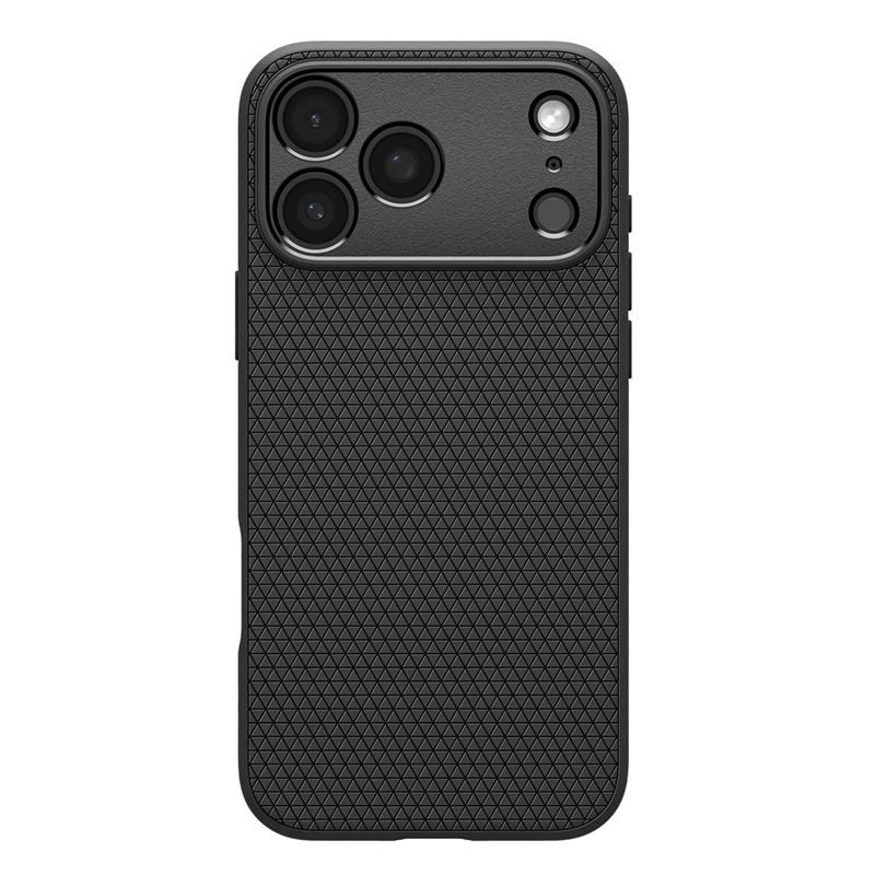Spigen Liquid Air, matte black - iPhone 17 Pro