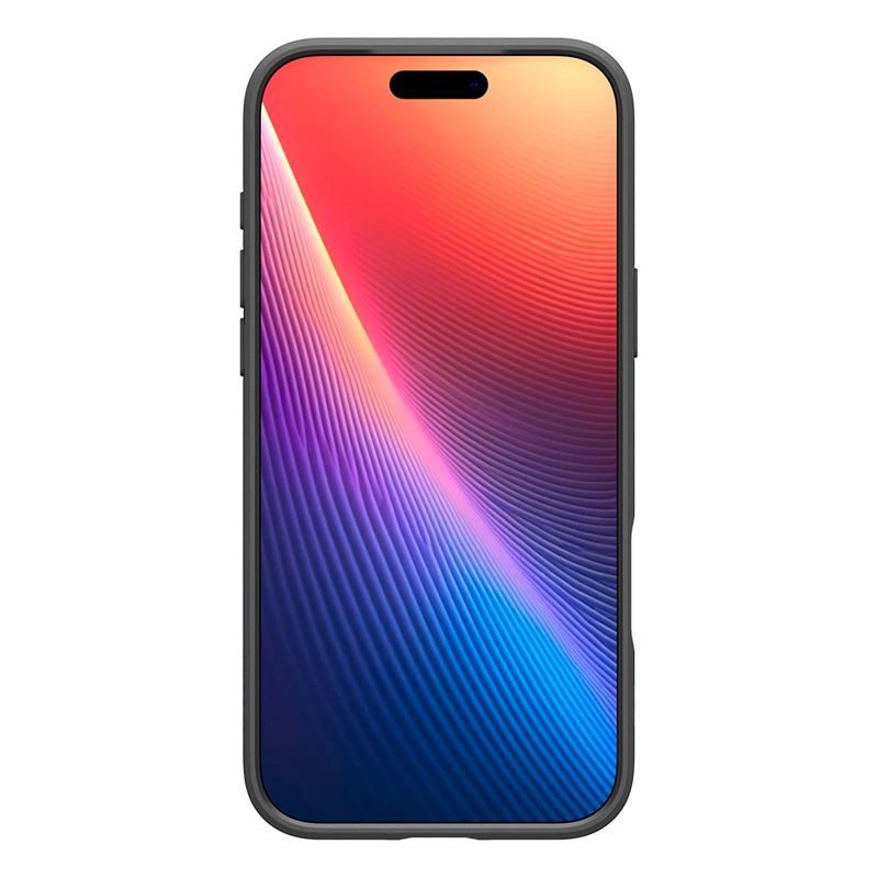 Spigen Liquid Air, matte black - iPhone 17 Pro